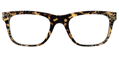 The Haunted Tortoise with Gold Foil Webs