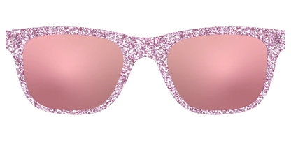 The Polarized Rose Gold Sparkle Sun Top