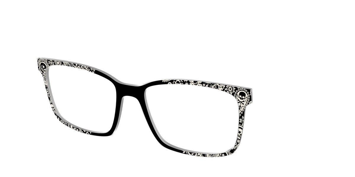 The Bone White Paisley