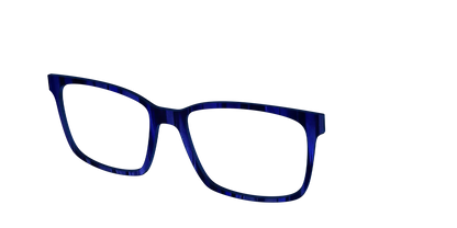 The Indigo Moire Stripes