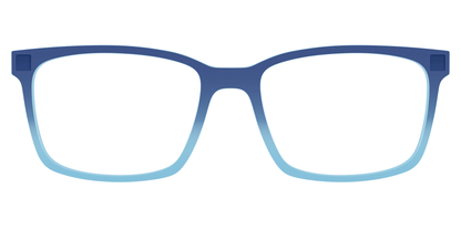 The Indigo to Sky Blue Gradient Crystal