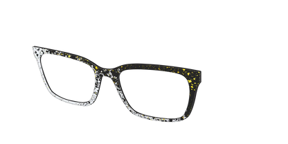 The Black & White Splatter