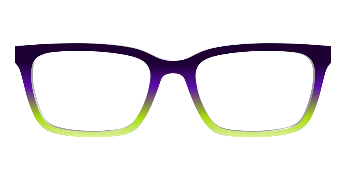 The Midnight to Electric Lime Gradient