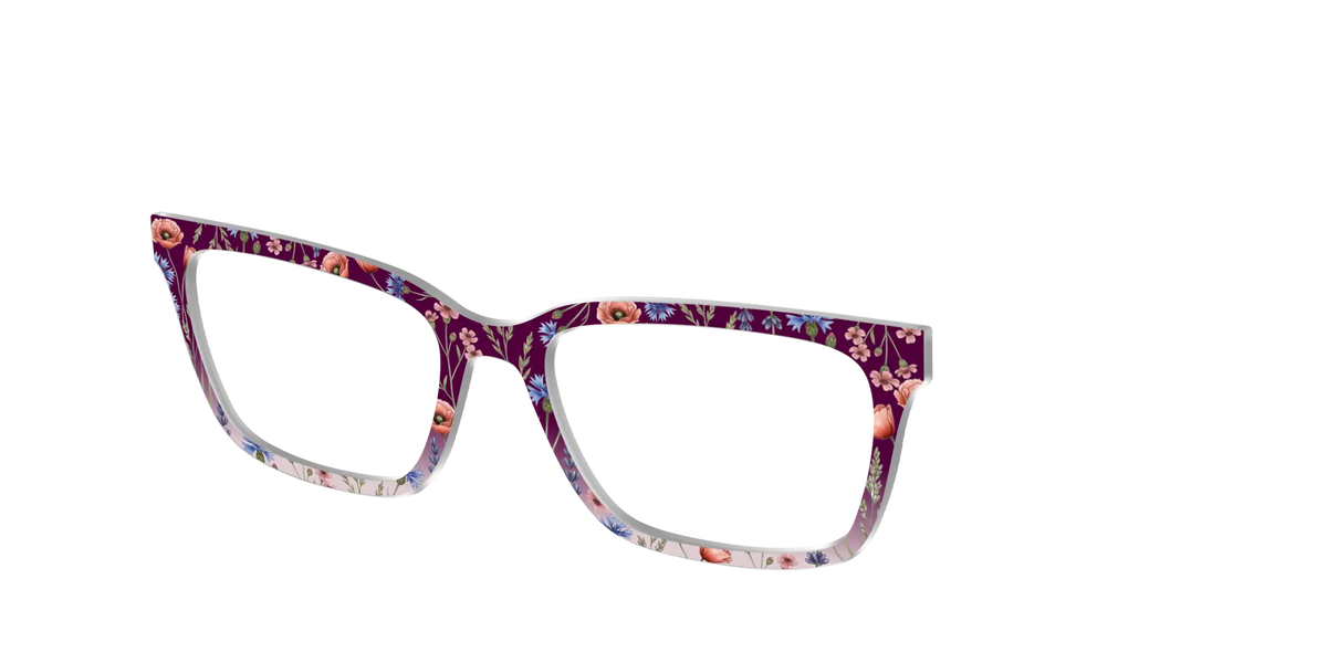 The Mulberry Floral Dip-Dye