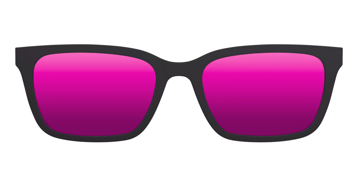 The Polarized Pink Reflective Sun Top