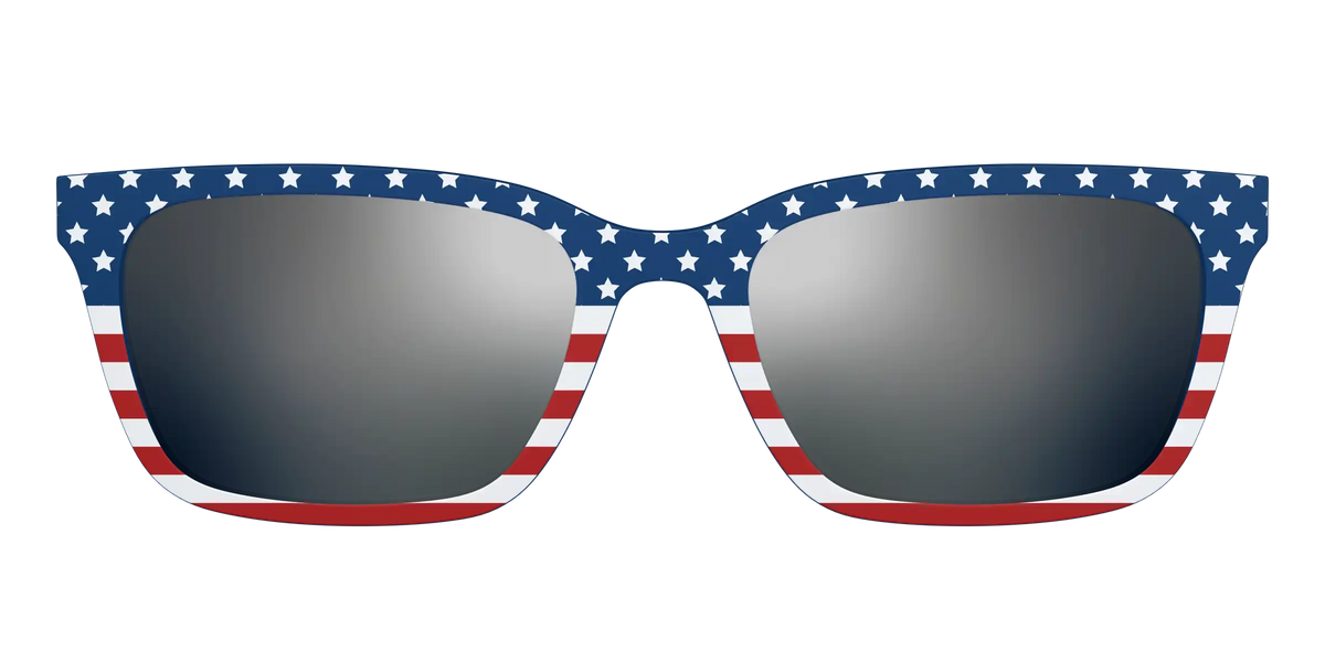 The Polarized Stars & Stripes Sun Top