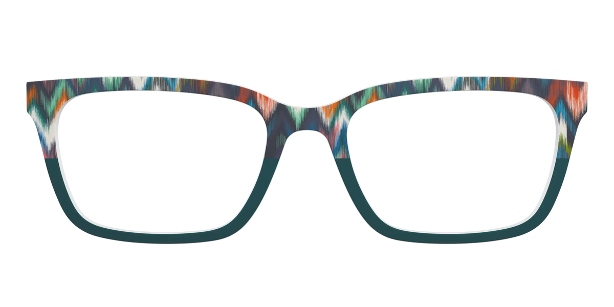 The Teal Ikat Split