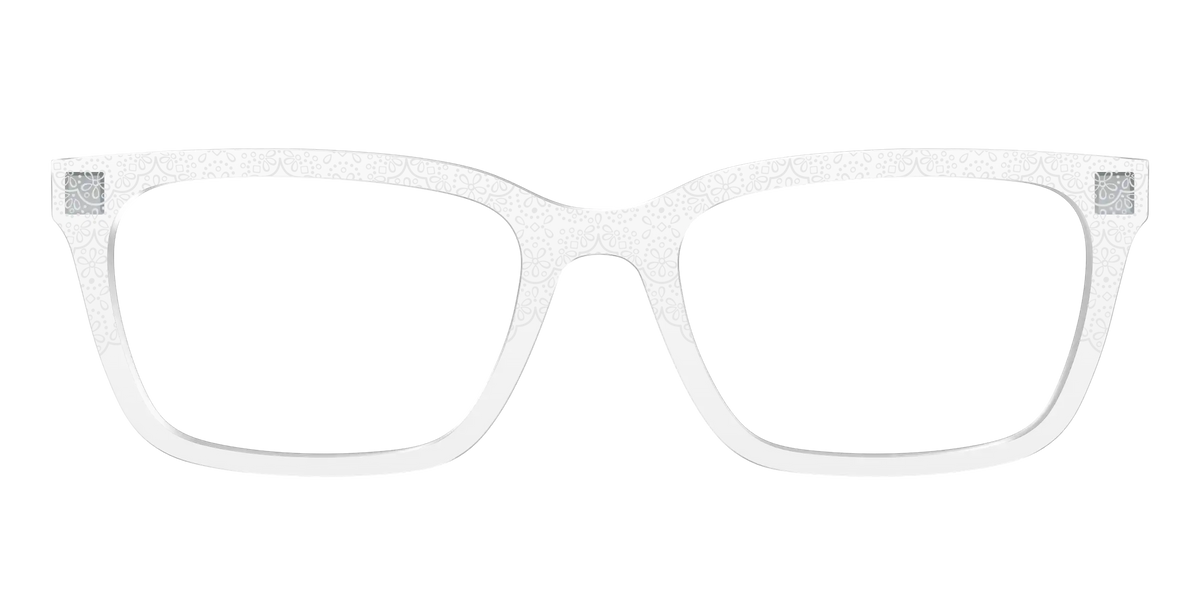 The White Eyelet Crystal