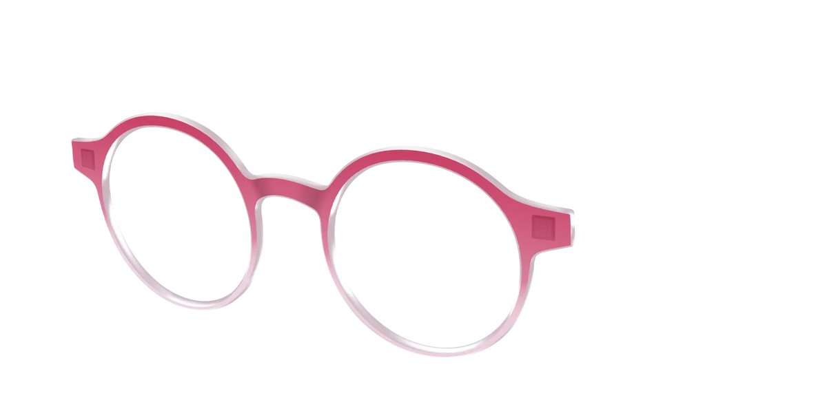 The Flamingo to Blush Gradient Crystal