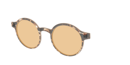 The Neutral Tort Crystal With Umber Brown lens