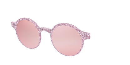 The Polarized Rose Gold Sparkle Sun Top