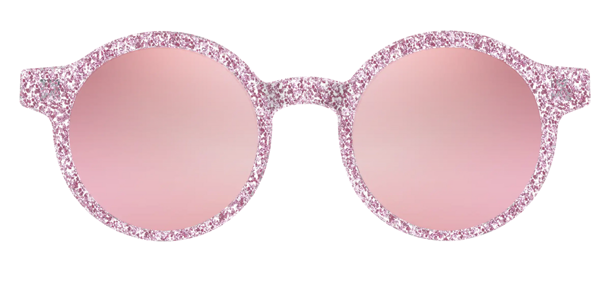 The Polarized Rose Gold Sparkle Sun Top
