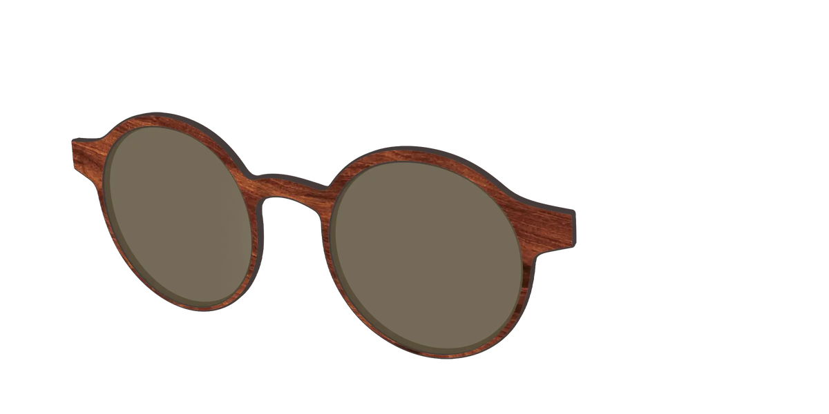 The Polarized Woodgrain Sun Top