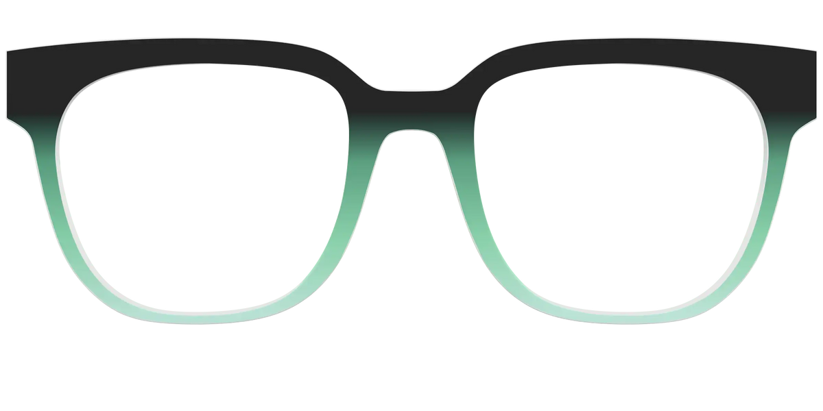 The Black to Spearmint Gradient