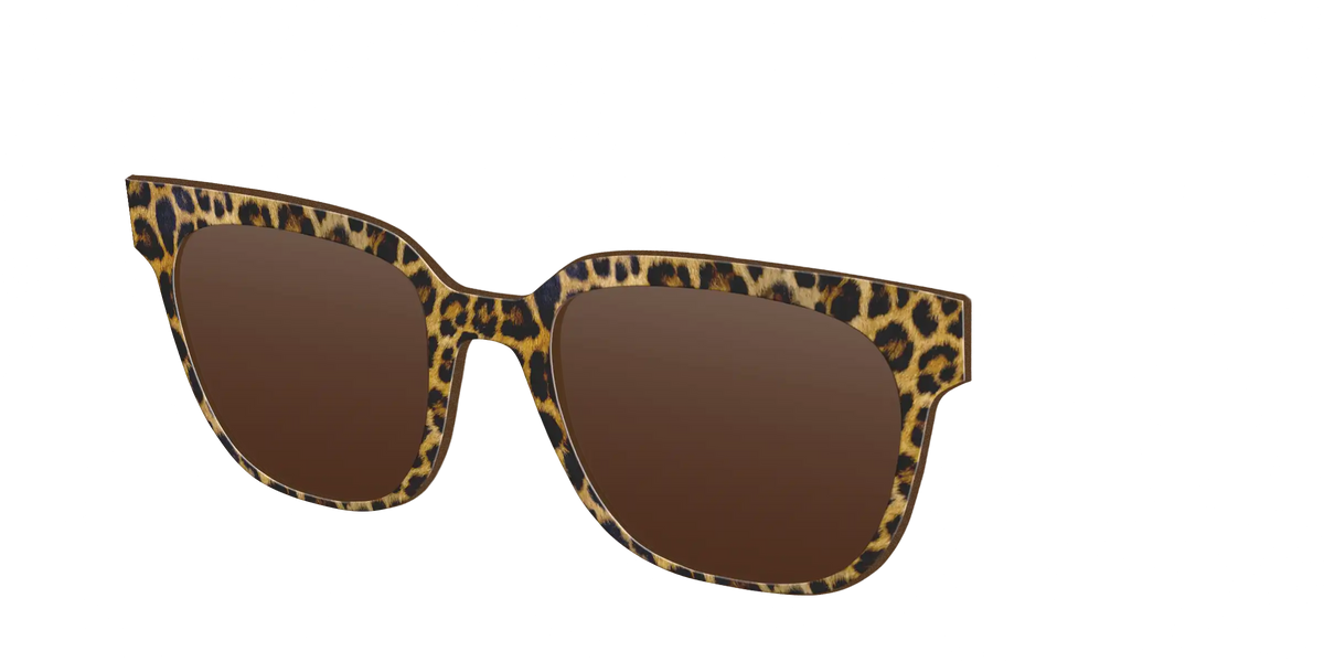 The Polarized Cheetah Spots Sun Top