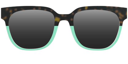 The Polarized Matcha Split Sun Top