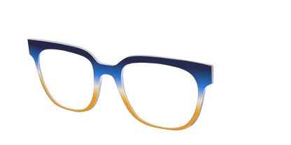 The Royal Blue to Gold Gradient