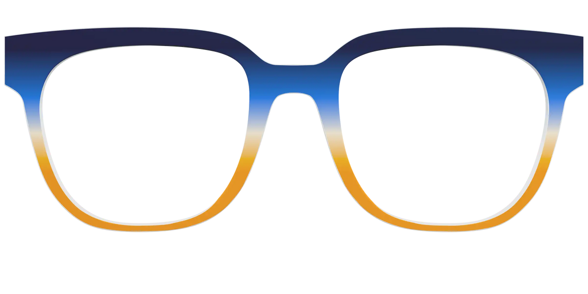 The Royal Blue to Gold Gradient