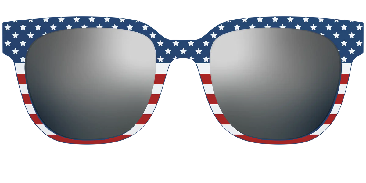 The Polarized Stars & Stripes Sun Top