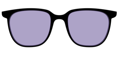The Black With Celestial Purple lens