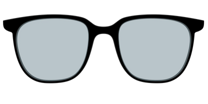 The Black With Slate Blue lens