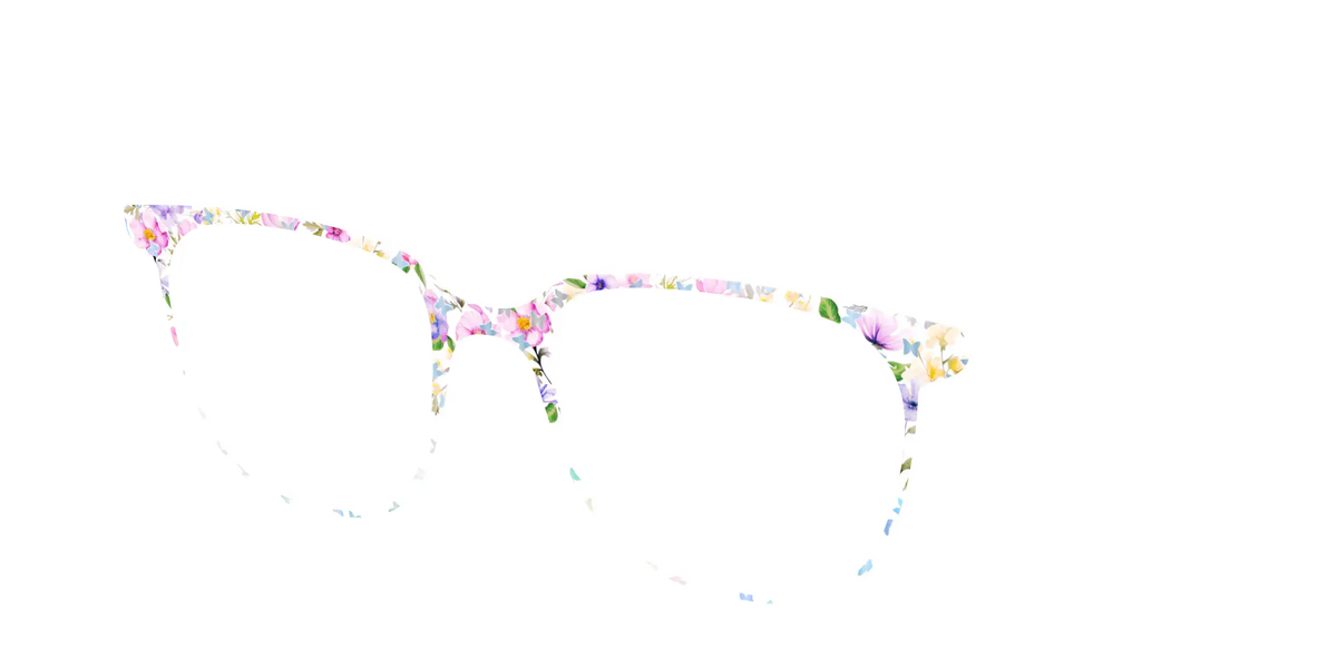 The Delicate Flower Crown with Butterfly Glitter