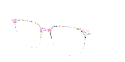 The Delicate Flower Crown with Butterfly Glitter
