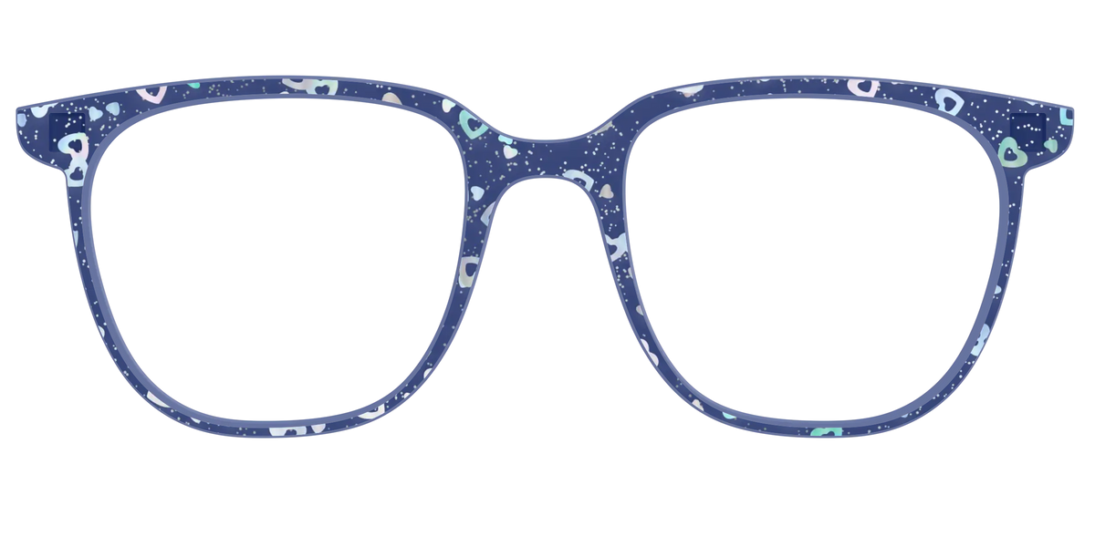 The Denim Heart Glitter Crystal