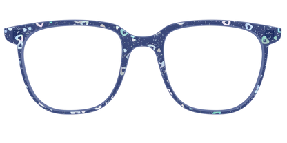 The Denim Heart Glitter Crystal