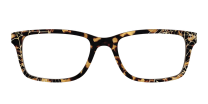 The Haunted Tortoise with Gold Foil Webs