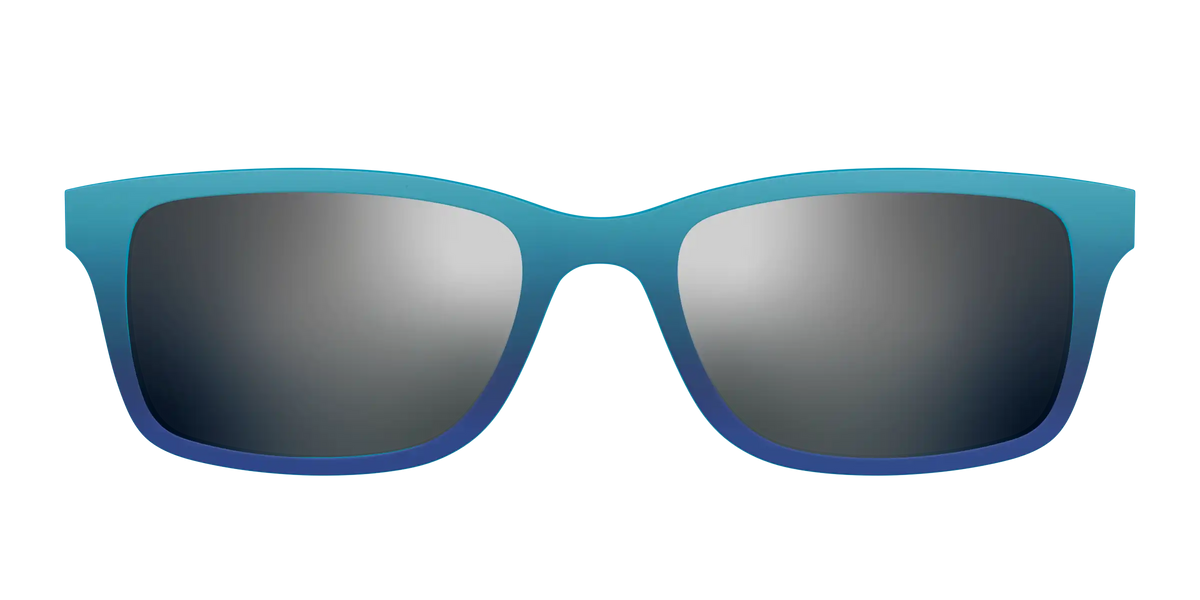 The Polarized Ocean Blue Sun Top