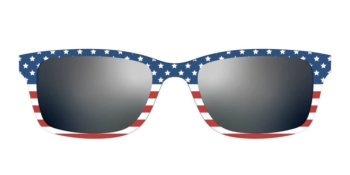 The Polarized Stars & Stripes Sun Top