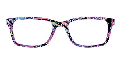 The Vaporwave Marble with Star Glitter