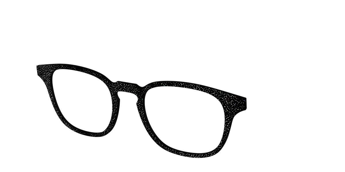 The Black Holographic Mini Dot