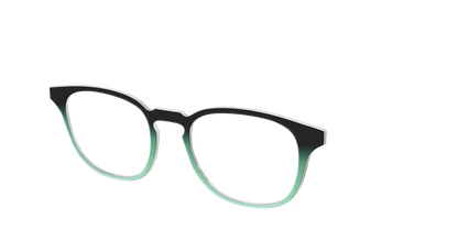 The Black to Spearmint Gradient