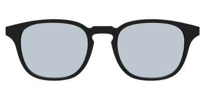 The Black With Slate Blue lens