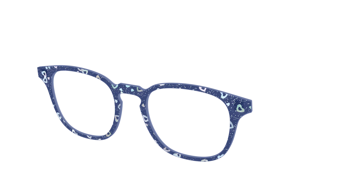The Denim Heart Glitter Crystal