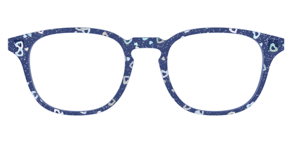The Denim Heart Glitter Crystal