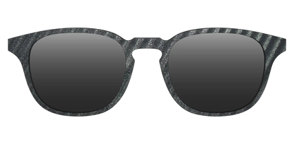 The Polarized Obsidian Stripe Sun Top