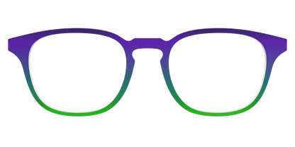 The Ultra Violet to Bright Green Gradient