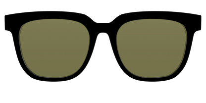 The Black with Green Racquet Sport lens