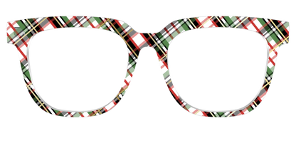 The Evergreen Plaid with Foil Crystal