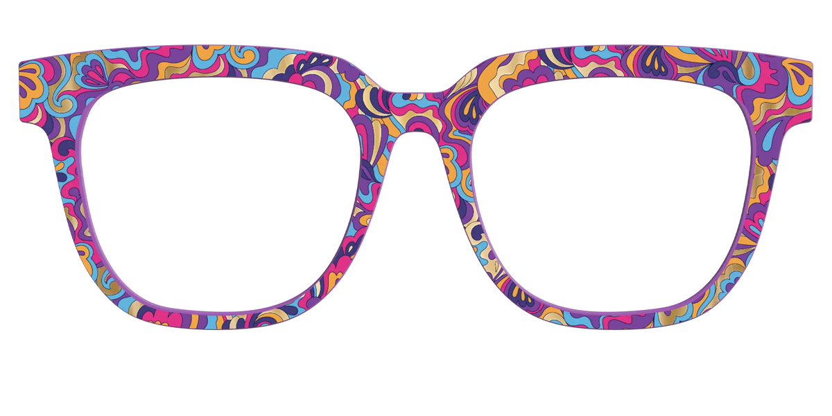 The Flower Power Paisley with Gold Foil