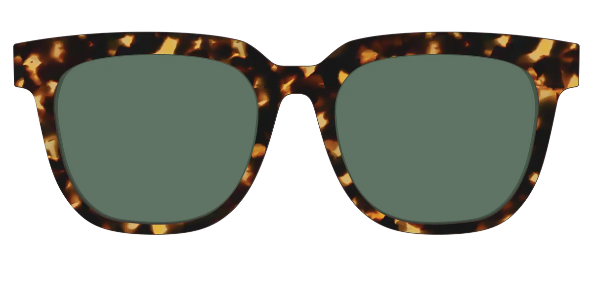The Non-Polarized Green Tortoise Sun Top