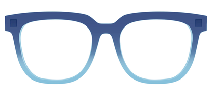 The Indigo to Sky Blue Gradient Crystal