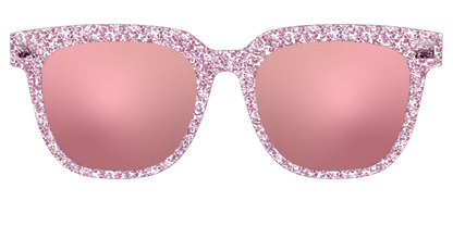The Polarized Rose Gold Sparkle Sun Top