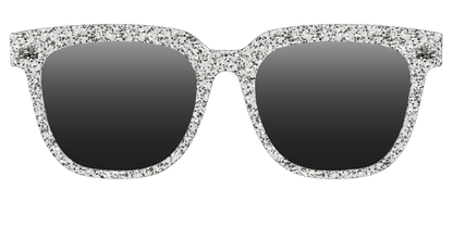 The Polarized Silver Sparkle Sun Top