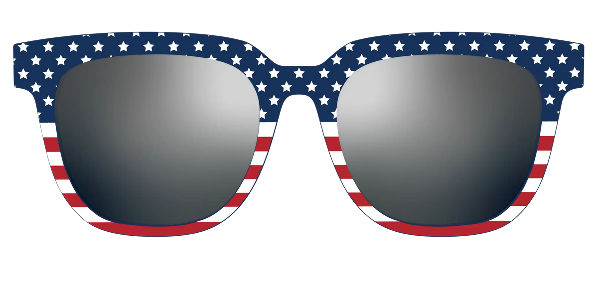 The Polarized Stars & Stripes Sun Top