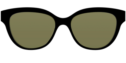 The Black with Green Racquet Sport lens