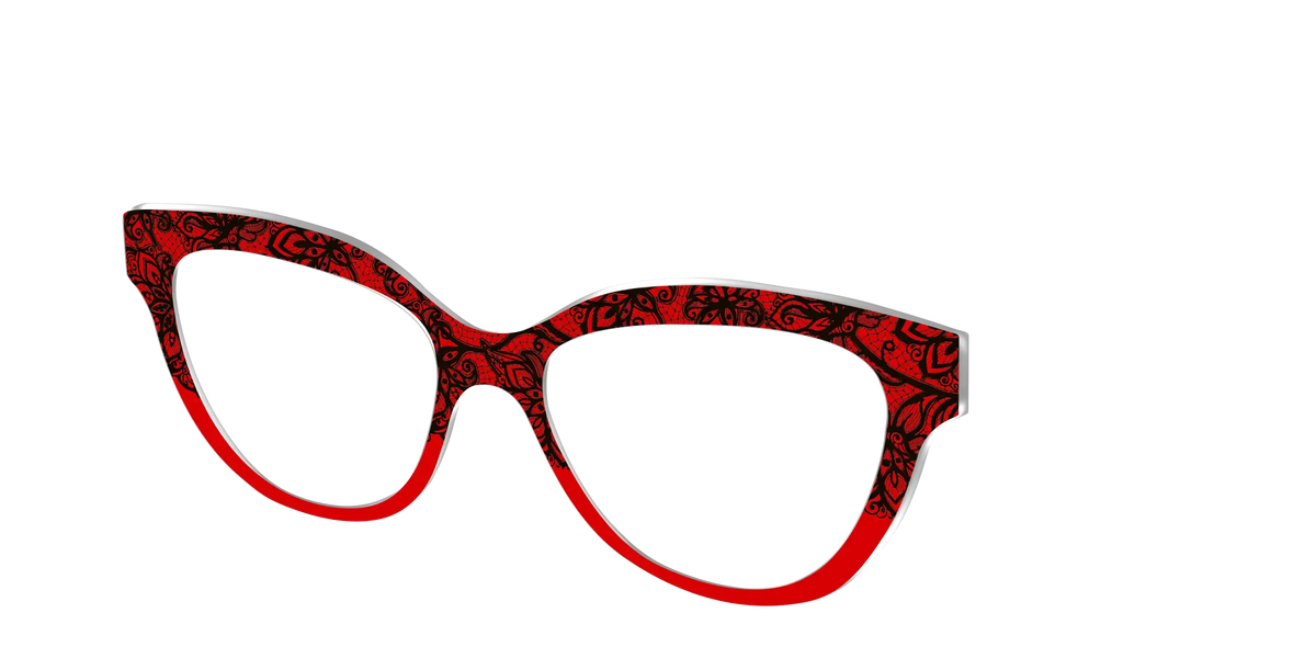 The Blood Red Lace Split